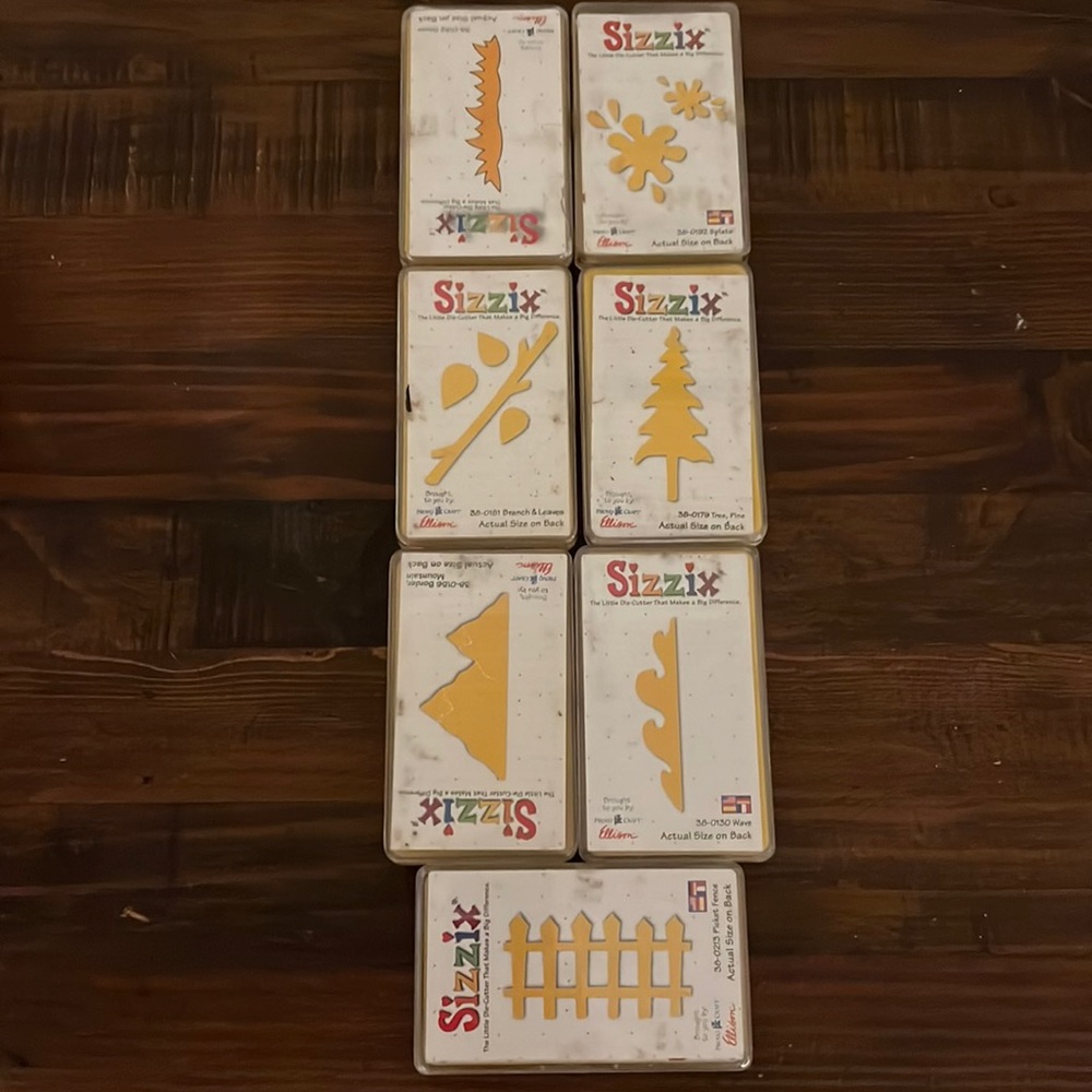 Sizzix 7 die cuts